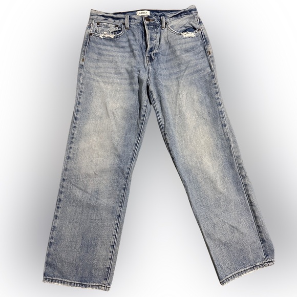 Pistola jeans straight distressed - front and back pockets~sz 29 pre- loved - Picture 1 of 4